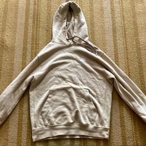 Tan Nike hoodie men’s small